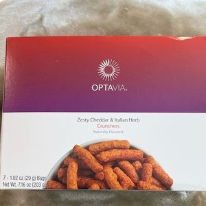 Optavia Zesty Cheddar & Italian Herb Crunchers